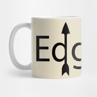 Edgy typographic artwork Mug